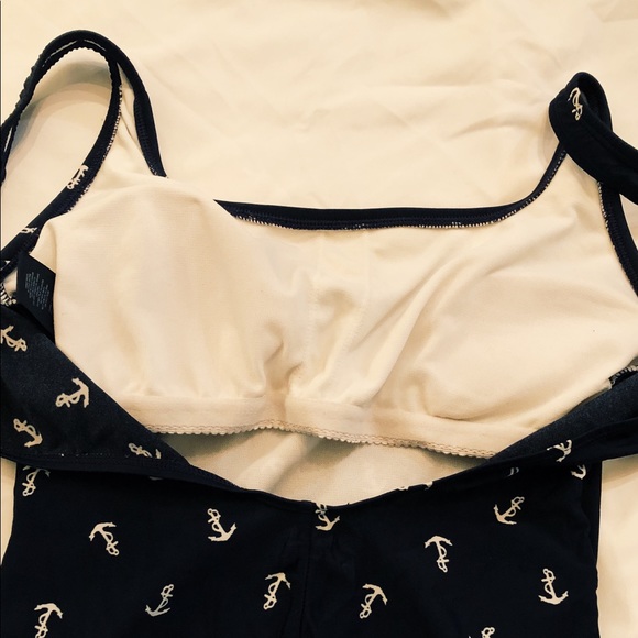 Tommy Hilfiger navy blue anchor bathing suit - Picture 3 of 3